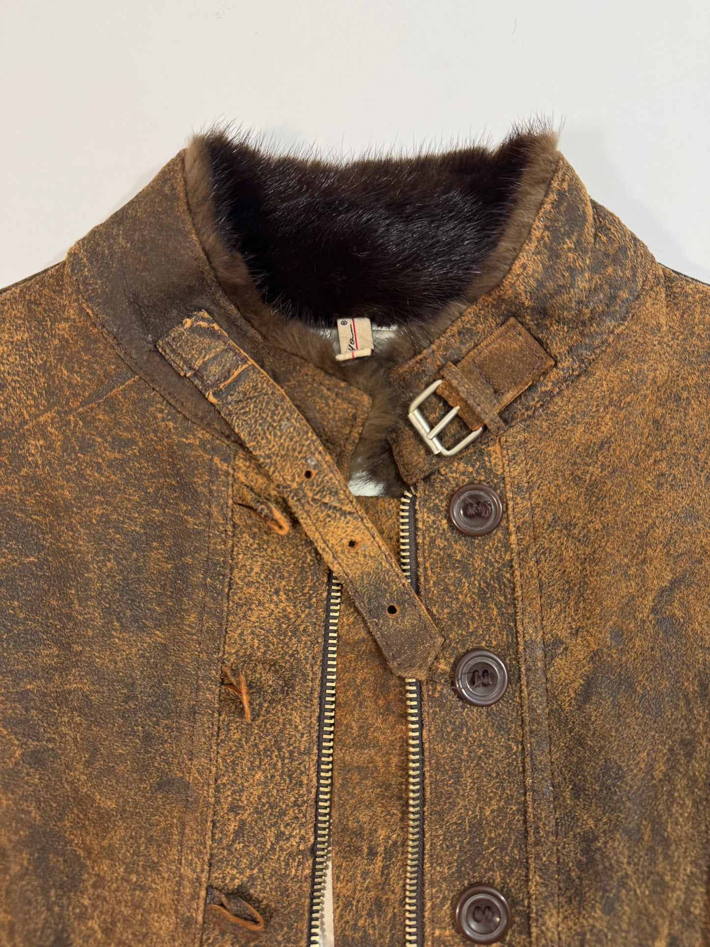 ‘90s Vintage Leather Jacket