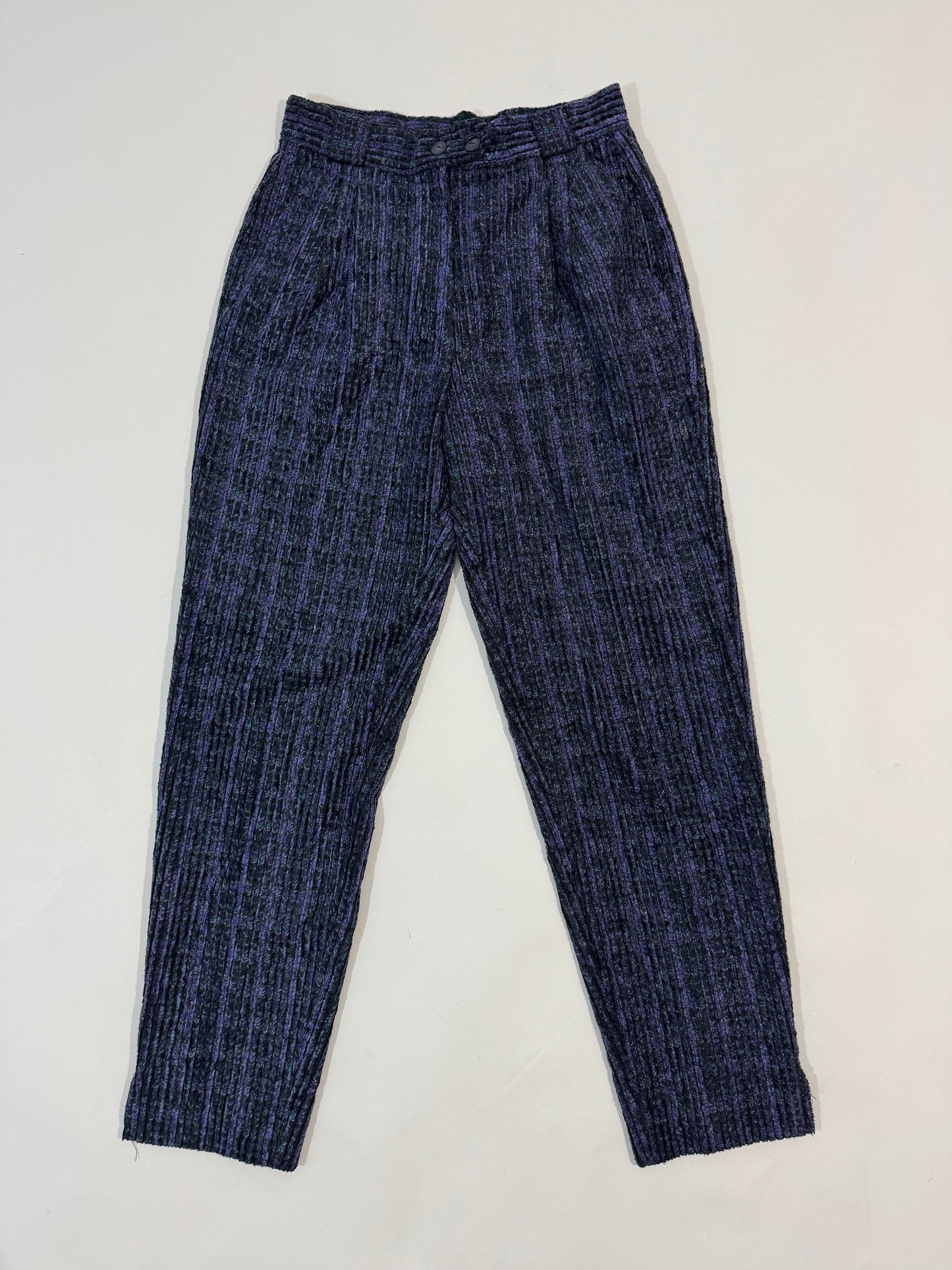 '80s West Germany Purple Velour Pants
