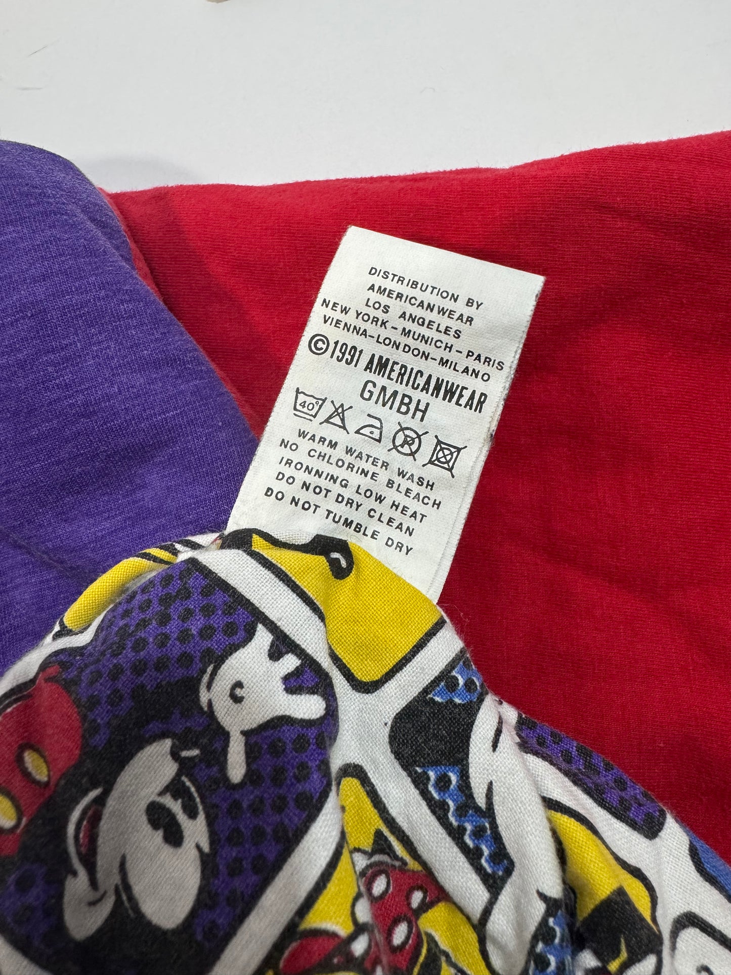 1991 Disney - Mickey Mouse Reversible Sweatshirt