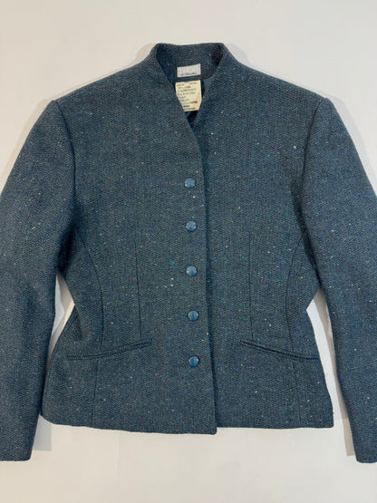Blue Flecked Tweed Blazer