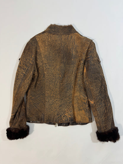 ‘90s Vintage Leather Jacket