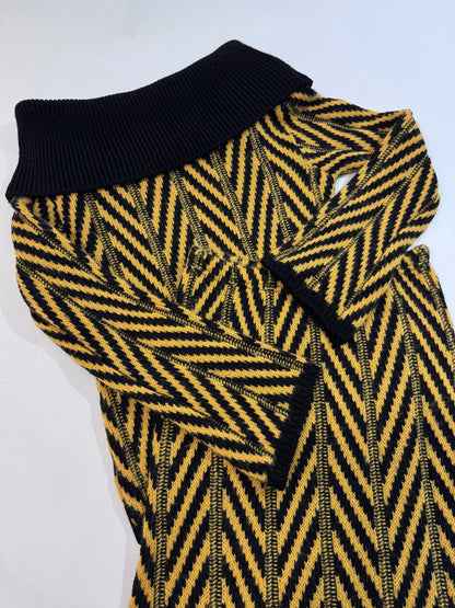 Late '90s Vintage Black&Yellow Co-Ord