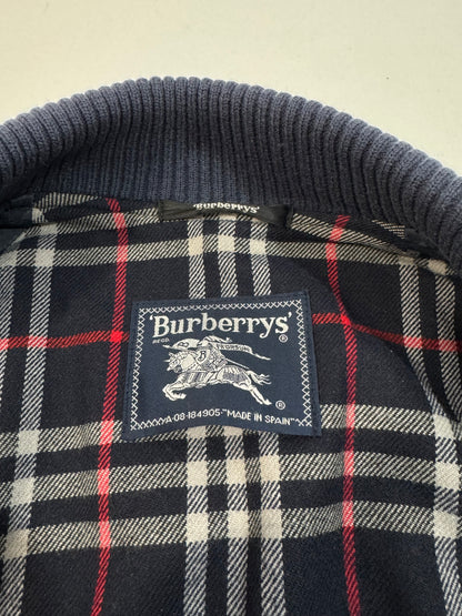 Burberrys '90s Vintage Wool and Alpaca Bomber