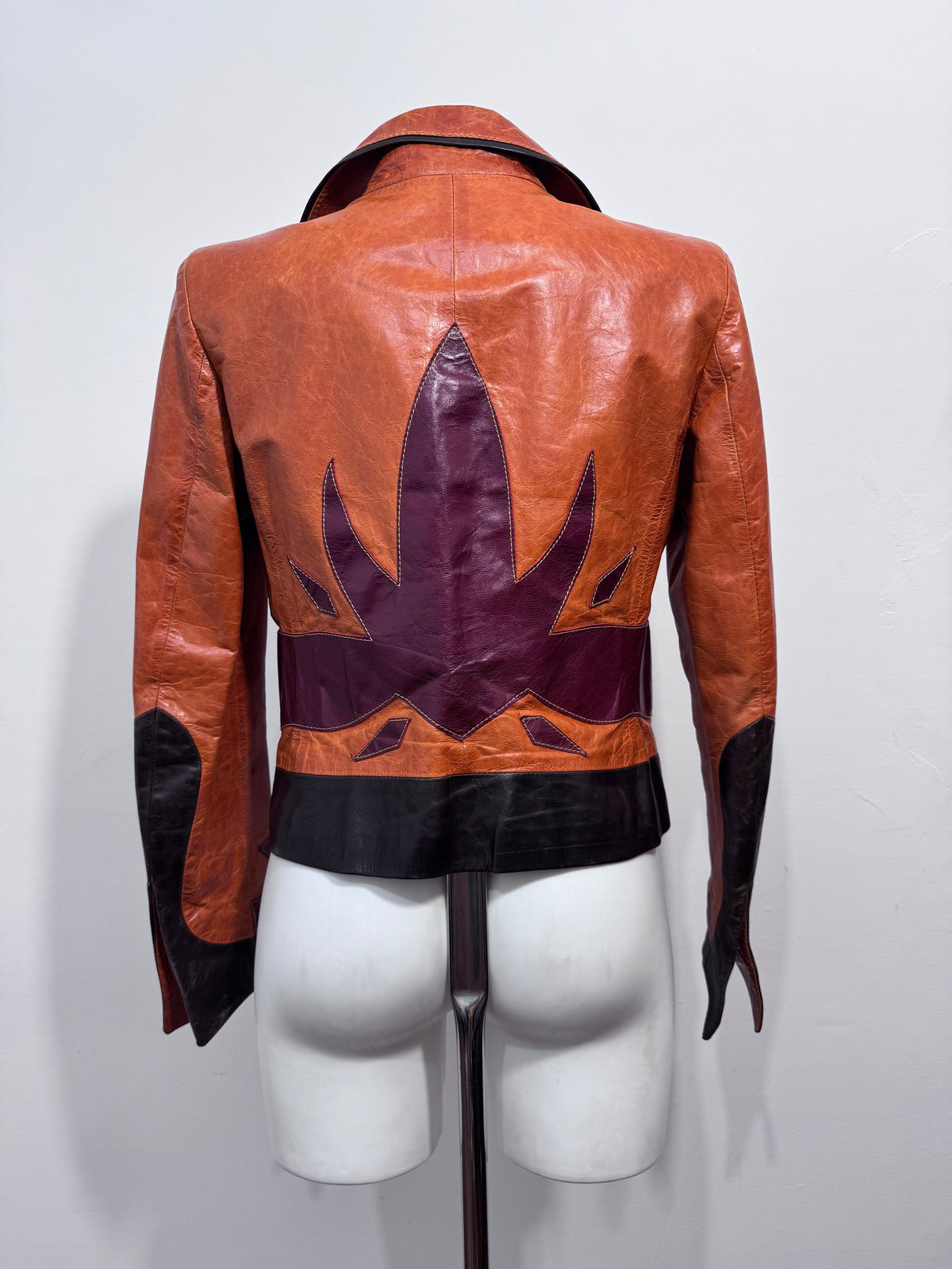 Y2K Western Leather Jacket