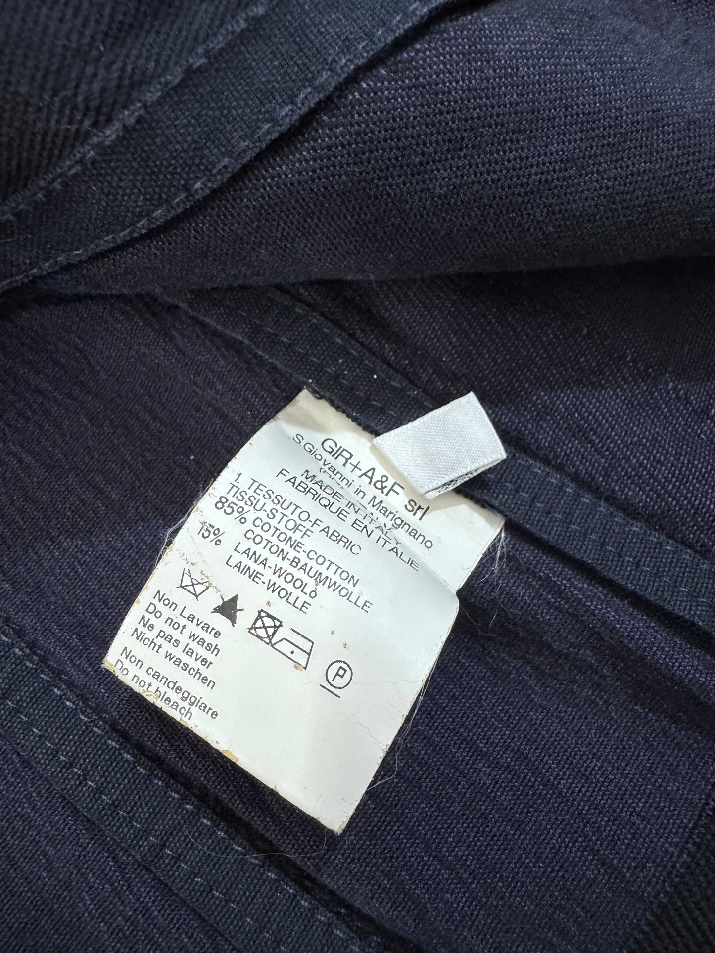 Marithé+François Girbaud Navy Blazer