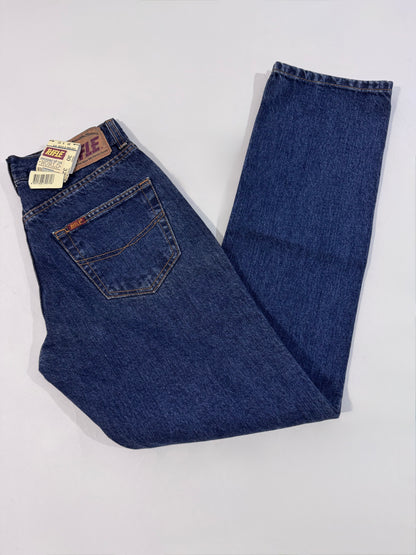 Rifle Straight Leg Deadstock Jeans - Dark Wash - Size 30-32