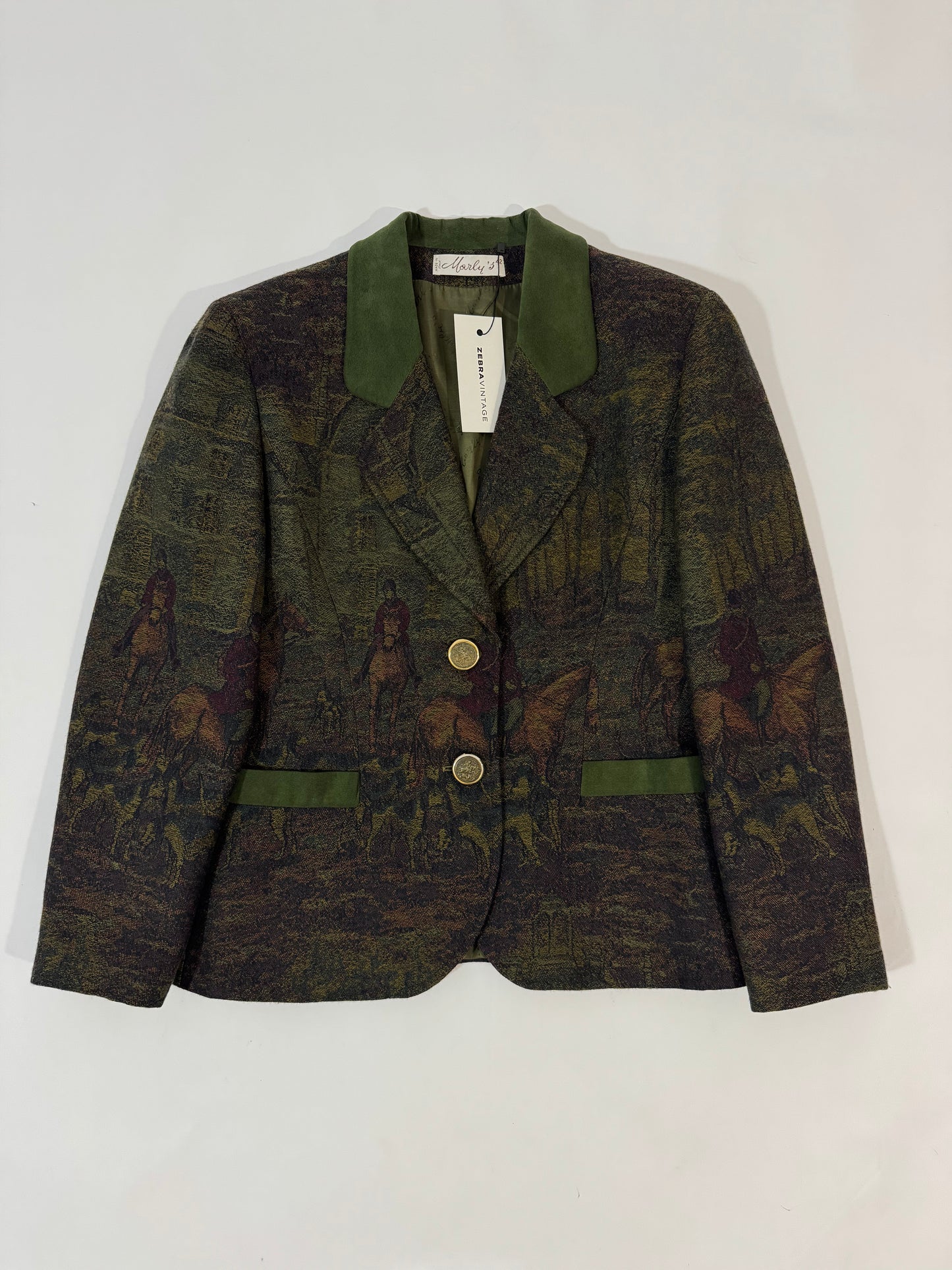 Marly's 100% Wool Blazer