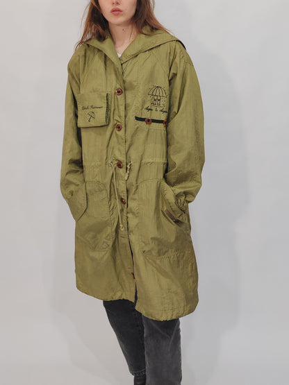 Vintage Embroidered Parka