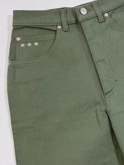 Sage Green Made in Italy Deadstock Jeans