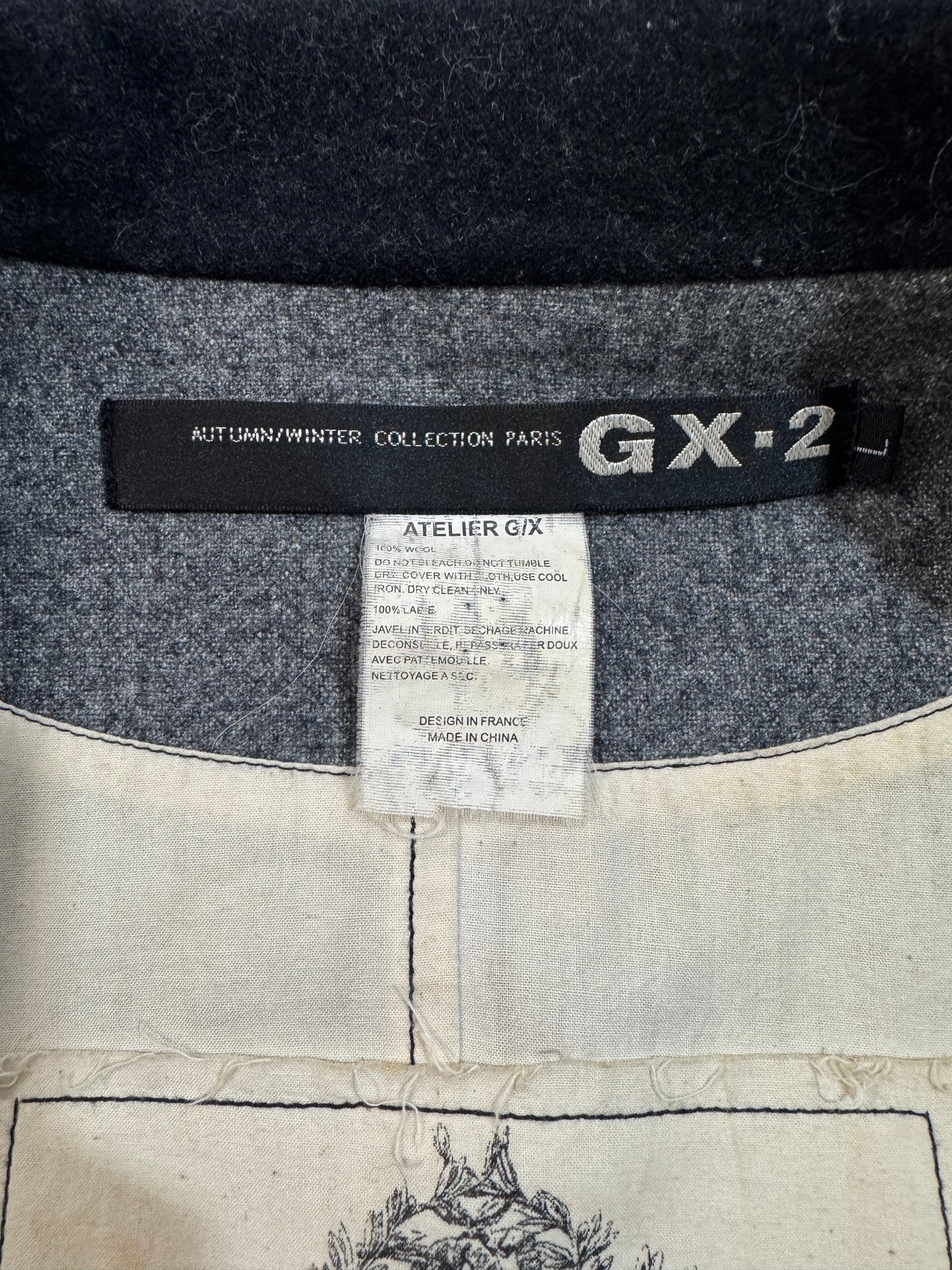 Y2K 100% Wool Coat