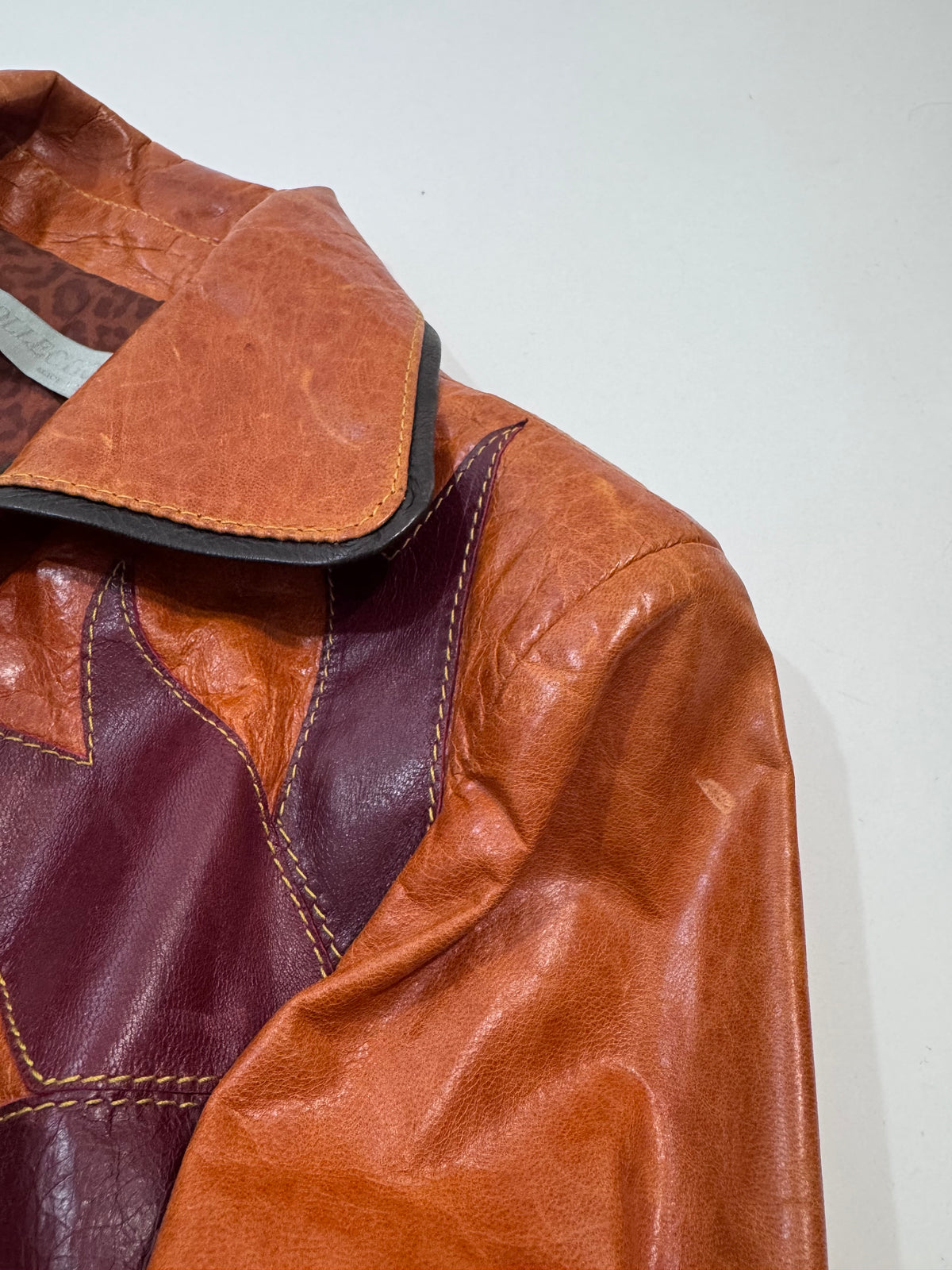 Y2K Western Leather Jacket