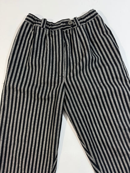 '80s Hand Crafted Wool Trousers