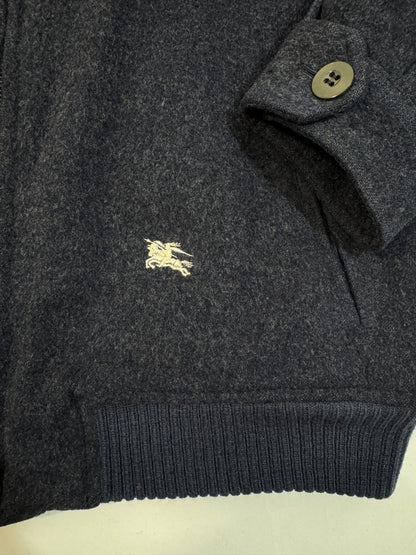 Burberrys '90s Vintage Wool and Alpaca Bomber