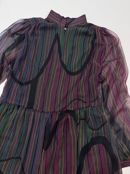 Sora Late '70s Vintage Dress - M/L