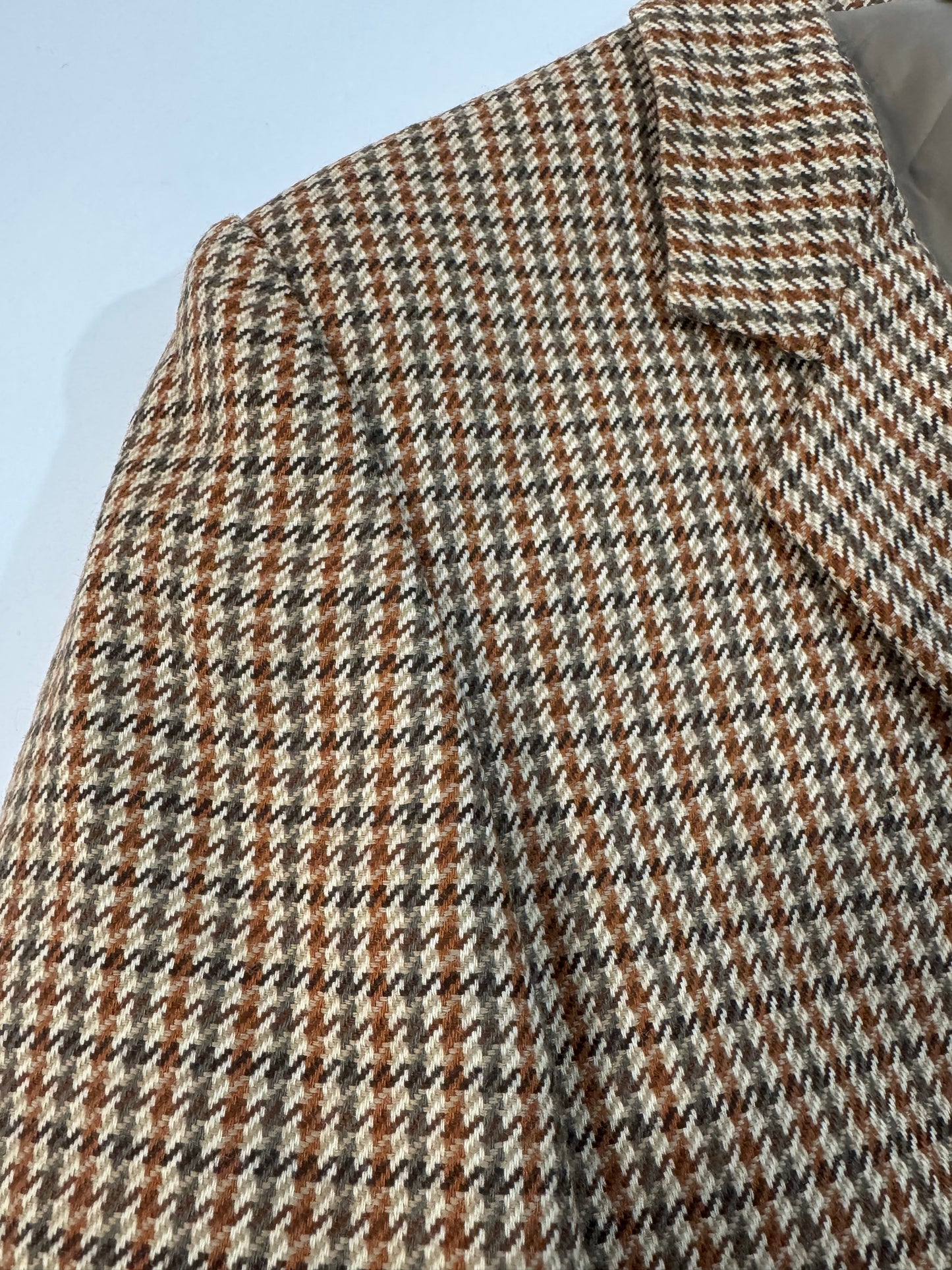‘80s Pure Wool Cream Blazer