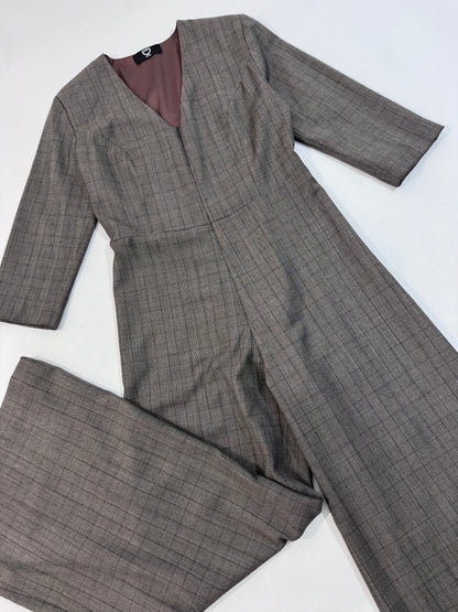 100% Wool Tailored Jumpsuit