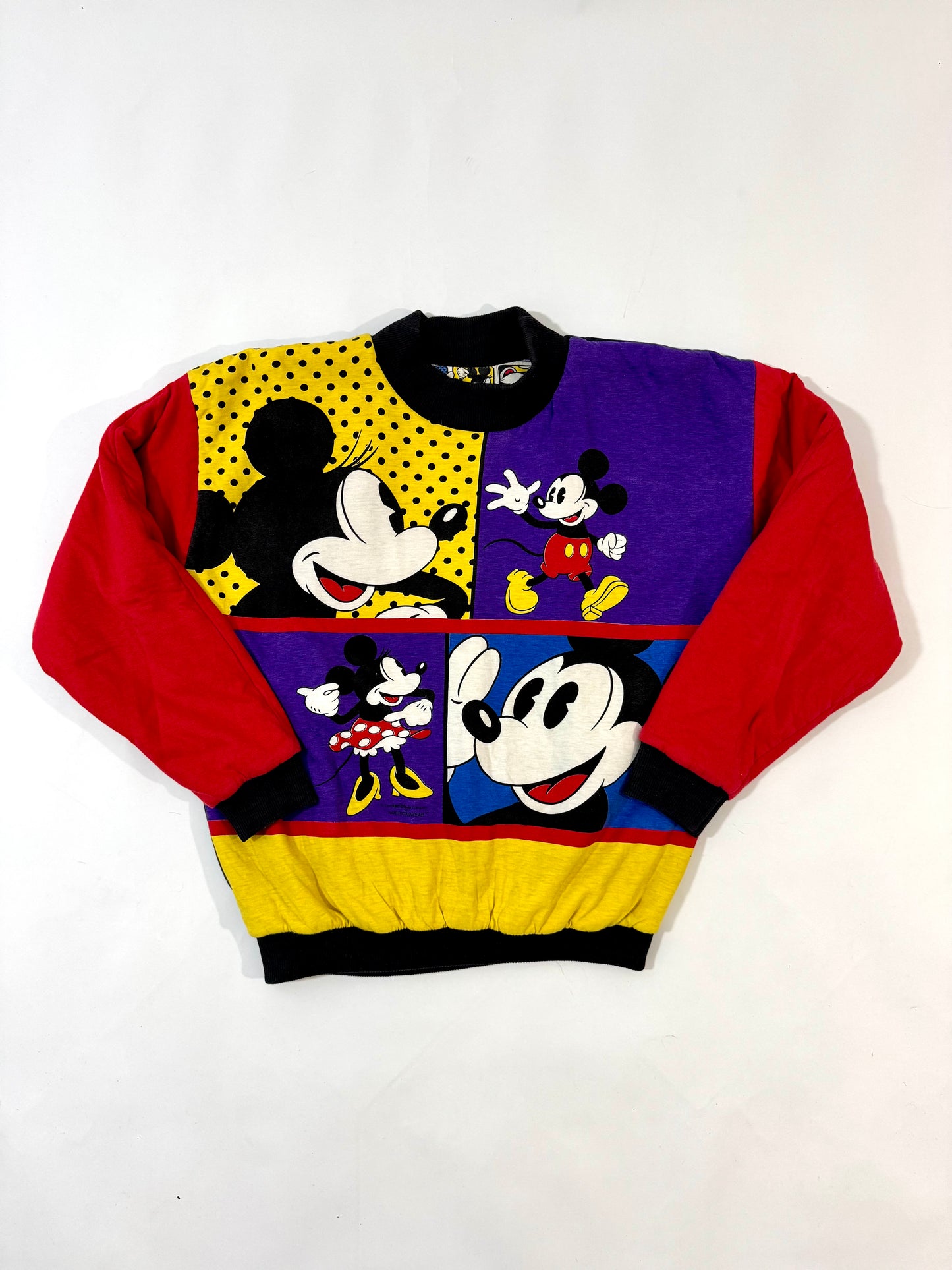 1991 Disney - Mickey Mouse Reversible Sweatshirt