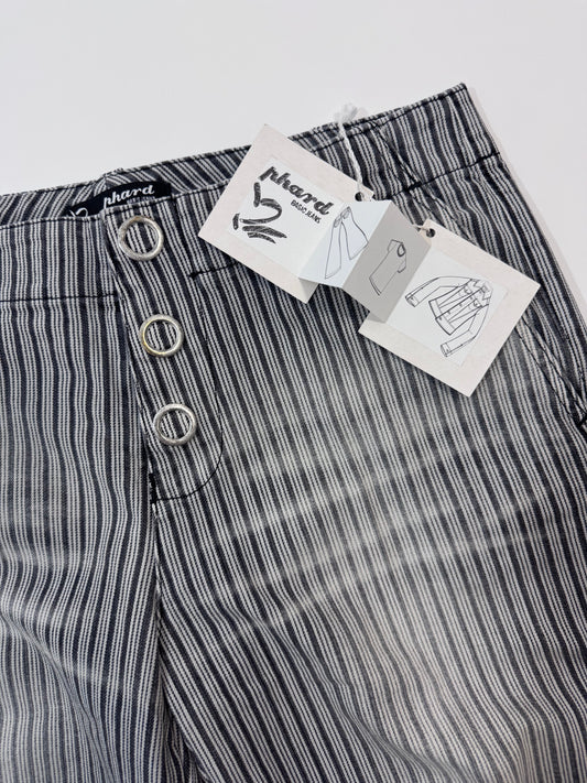 Phard Deadstock Striped Wide Leg Jeans - 42IT