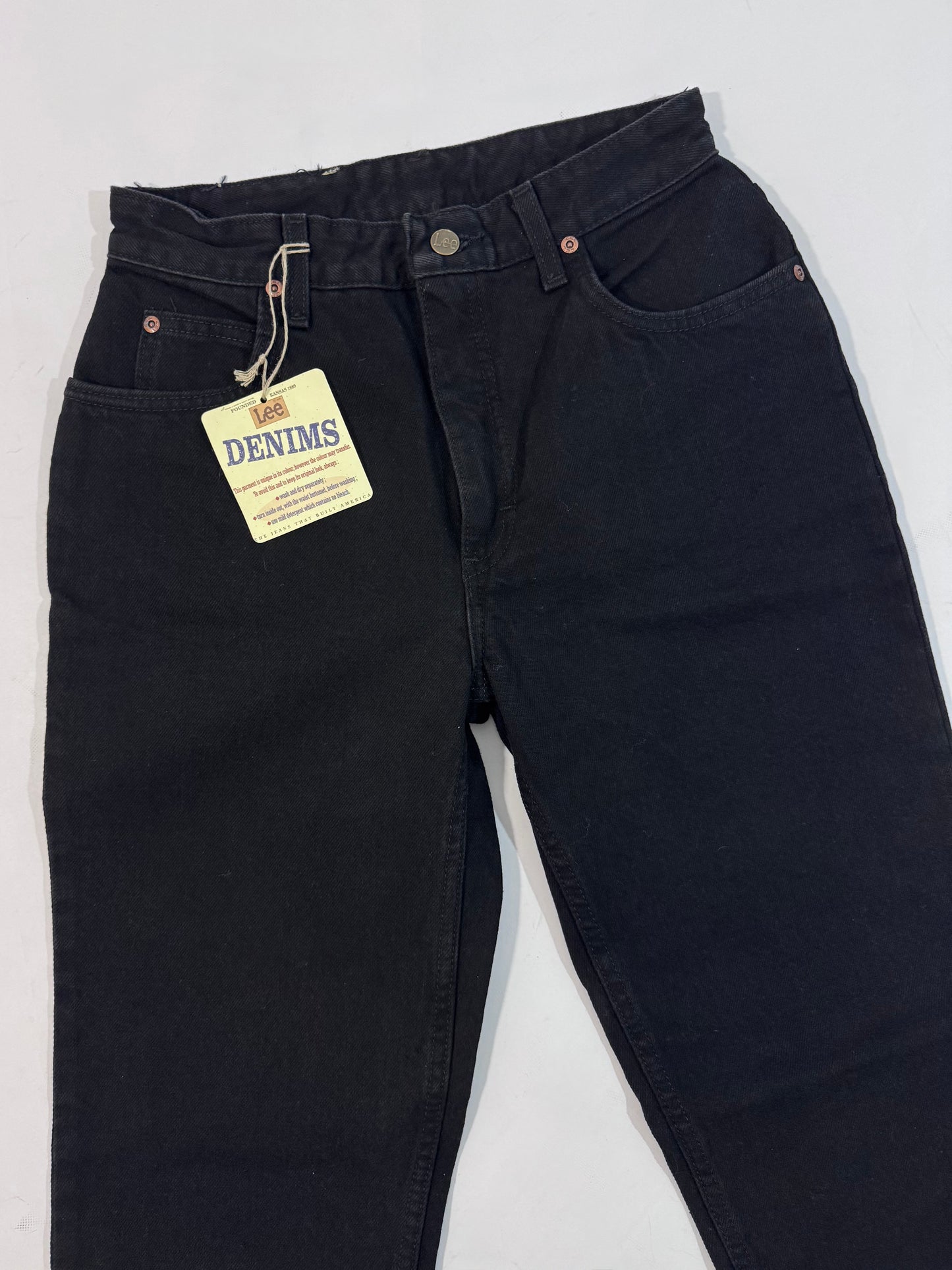 Lee Oklahoma Deadstock Jeans - Black - Size 31-33