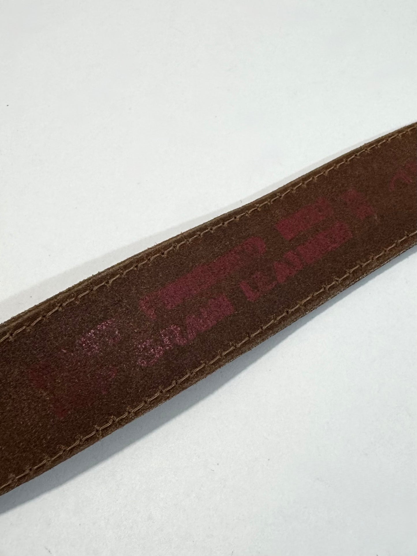 Top Grain Leather Vintage Belt