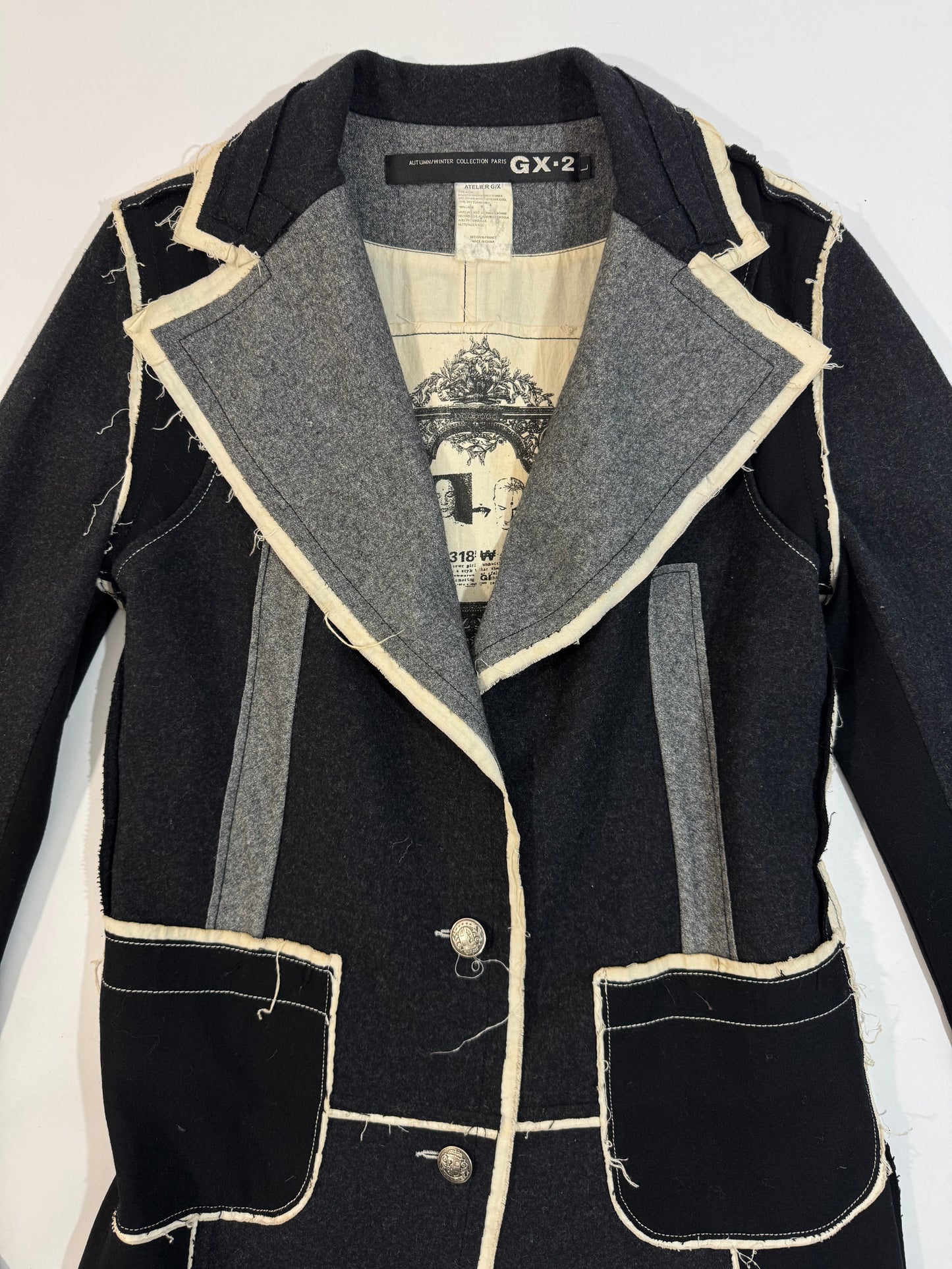 Y2K 100% Wool Coat
