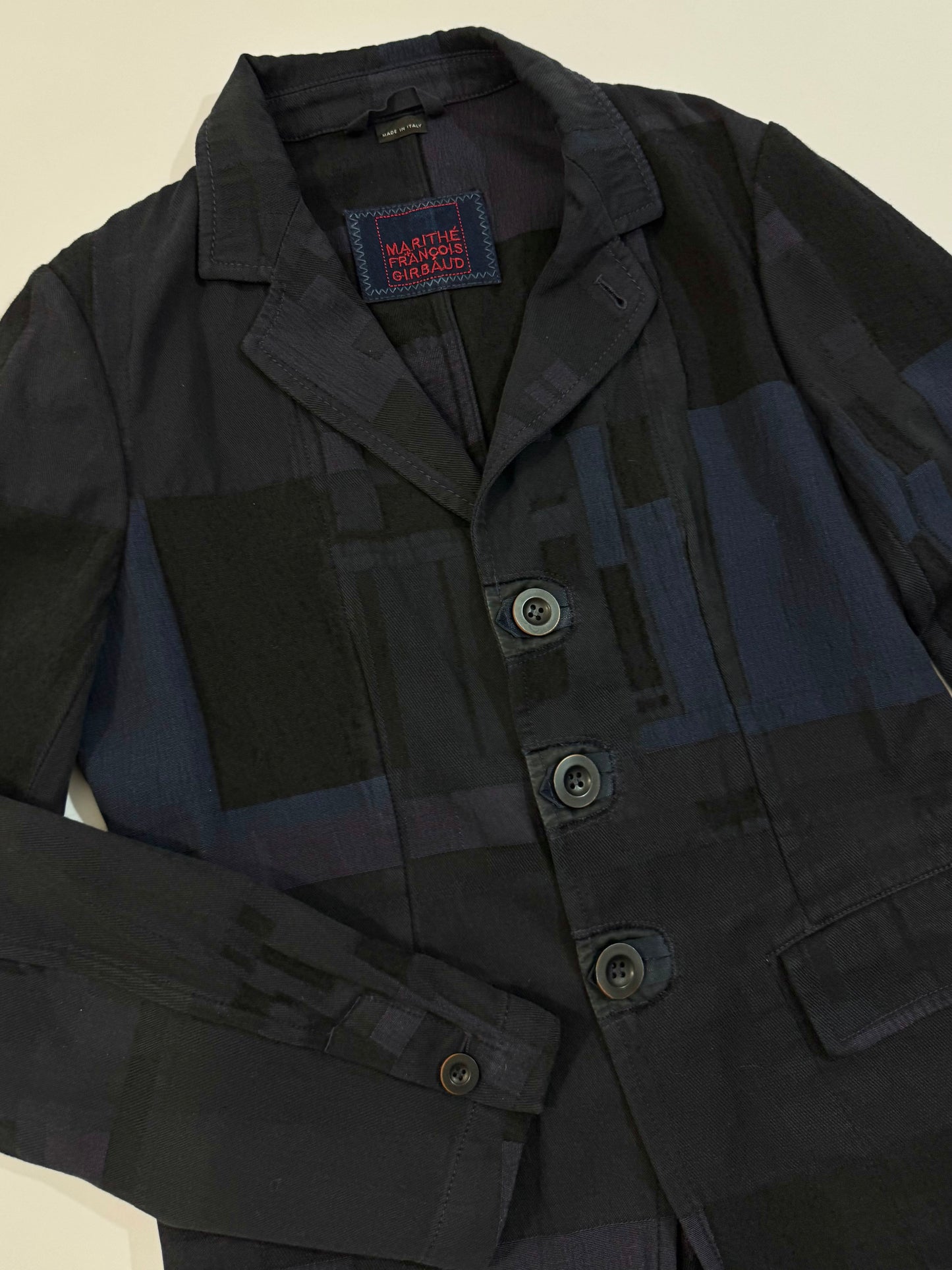 Marithé+François Girbaud Navy Blazer