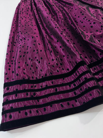 ‘80s Trachten Skirt