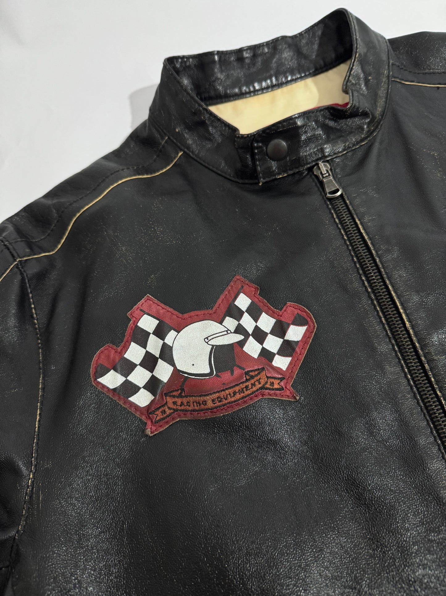 1000 Miglia Vintage Leather Jacket
