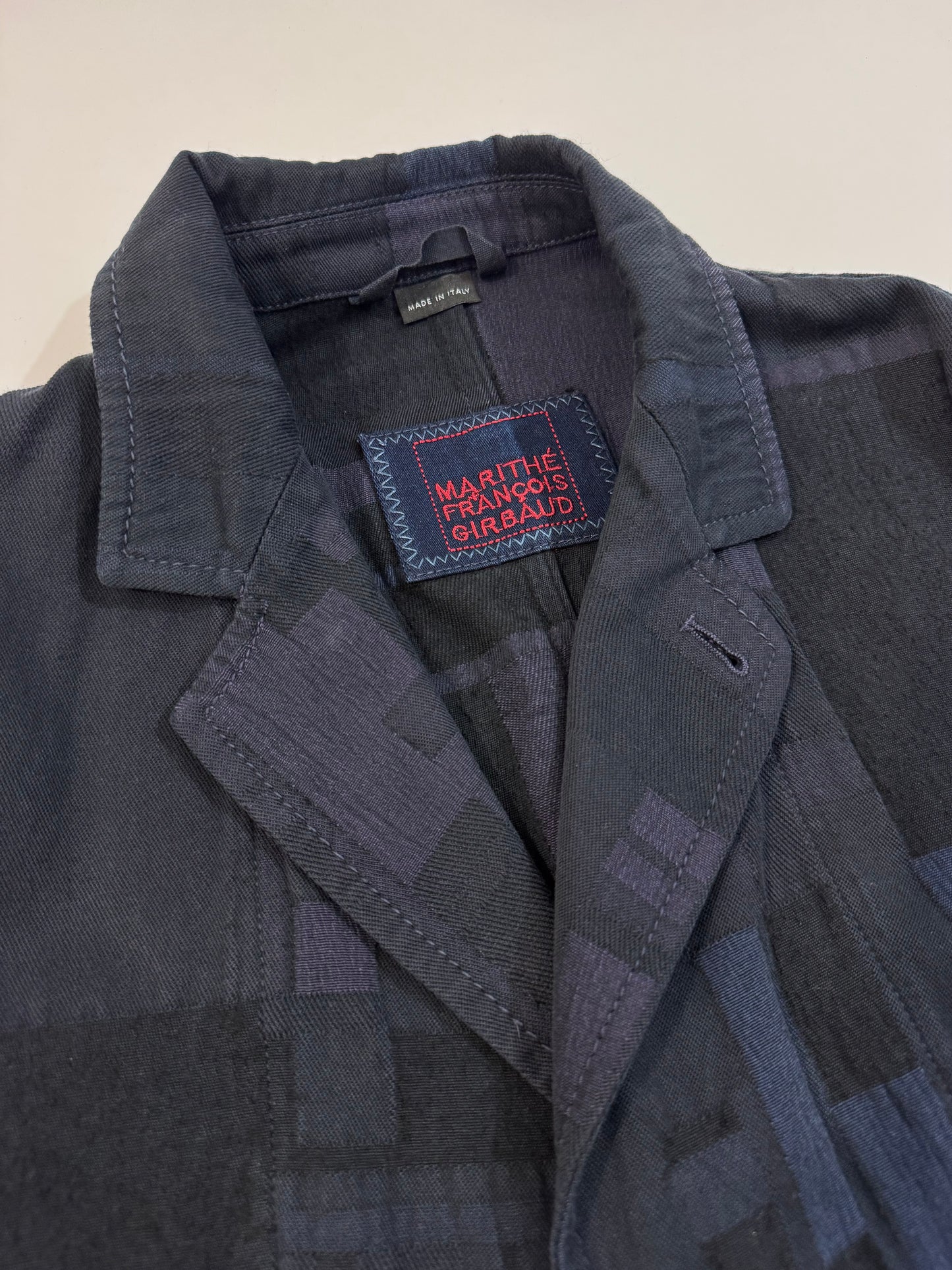 Marithé+François Girbaud Navy Blazer