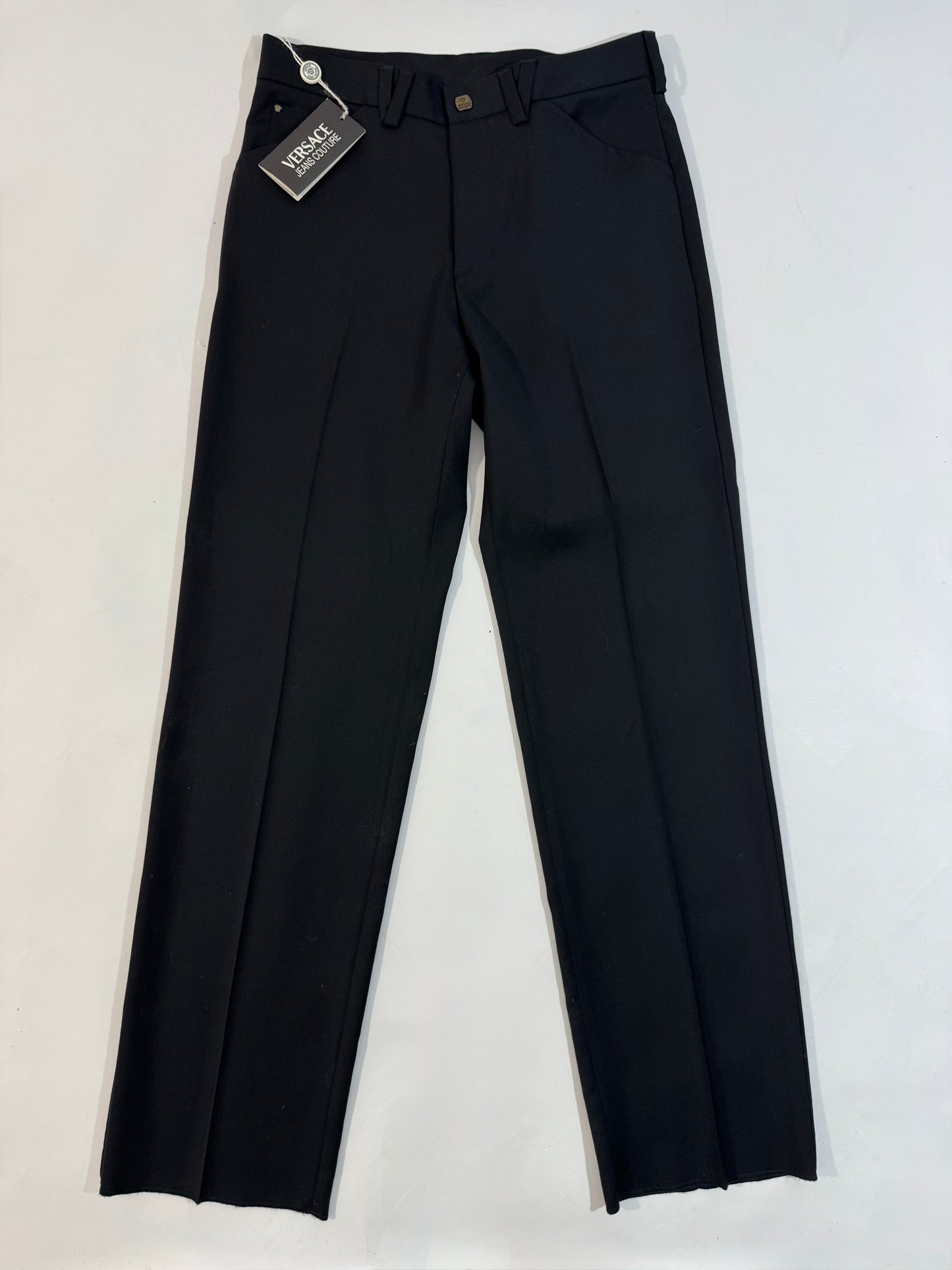 Versace Jeans 100% Wool Deadstock Trousers - Size L