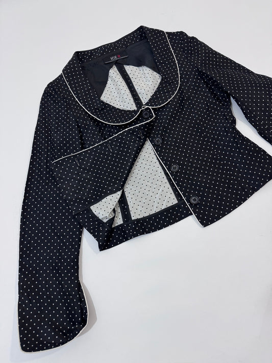 ICE B By Iceberg Polka Dot Blazer