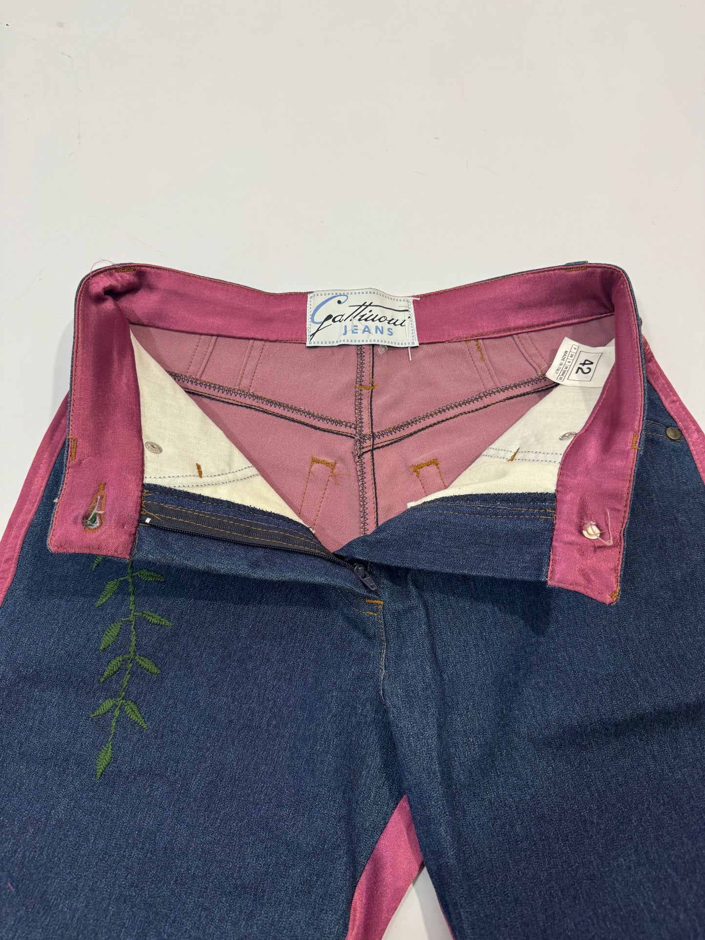 Vintage Embroidered Jeans