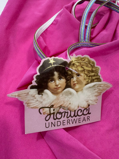 Fiorucci Y2K Deadstock Mesh Top - Pink