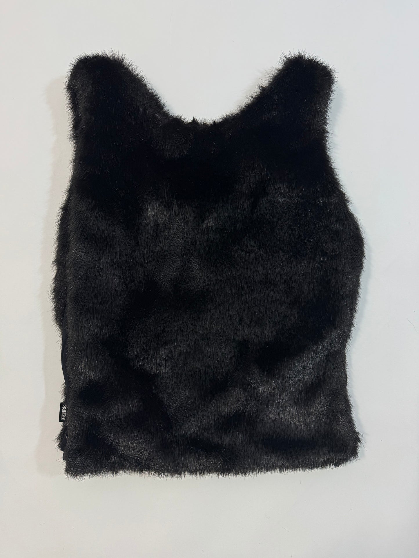 Gianfranco Ferrè Jeans Faux Fur Top