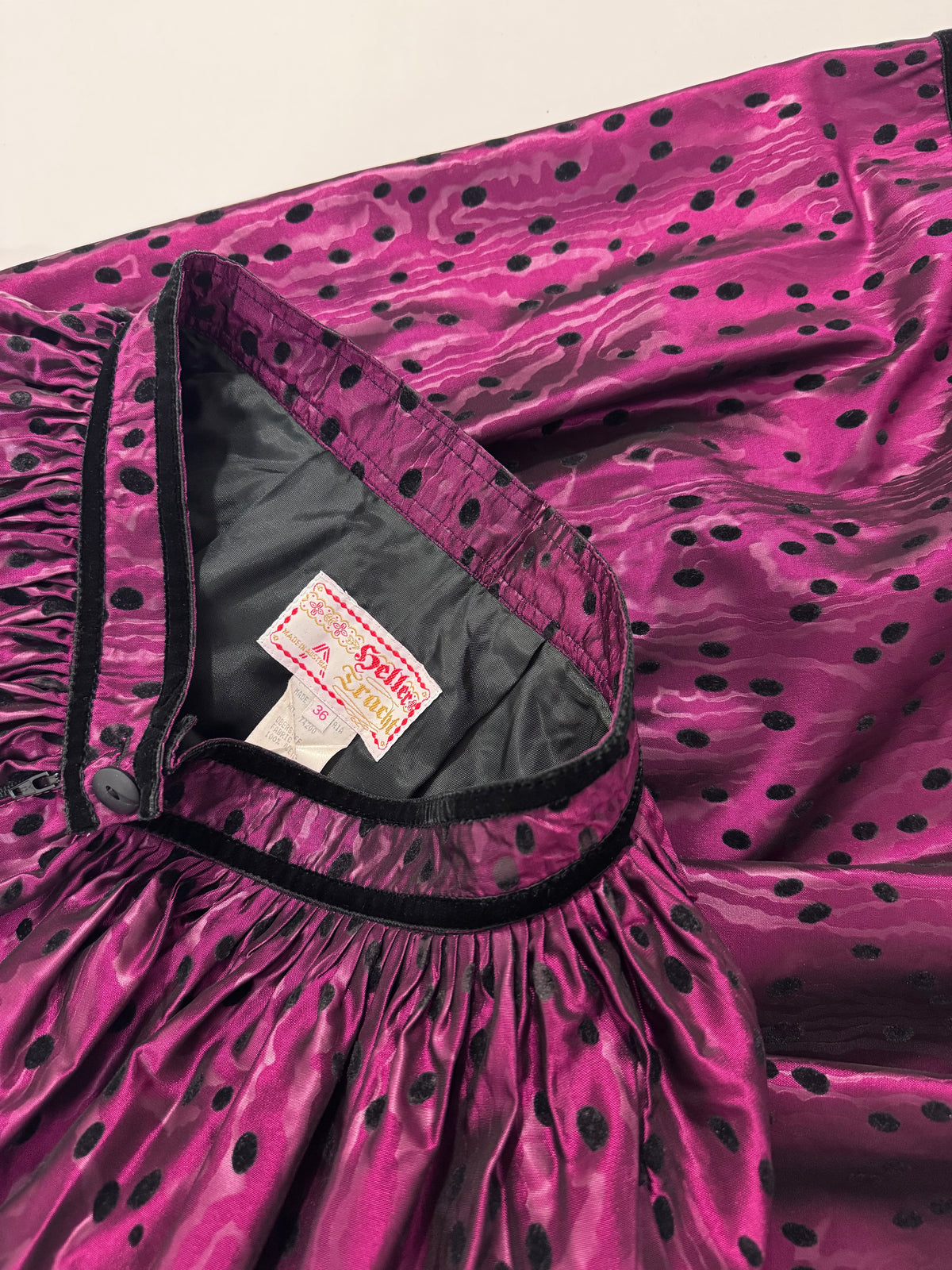 ‘80s Trachten Skirt