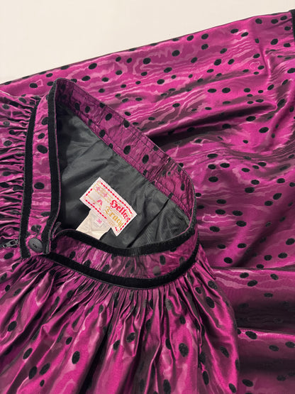 ‘80s Trachten Skirt
