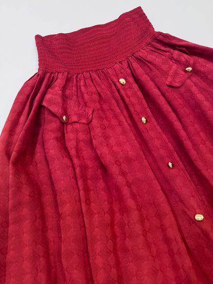 ‘80s Vintage Made in Italy Cotton Skirt