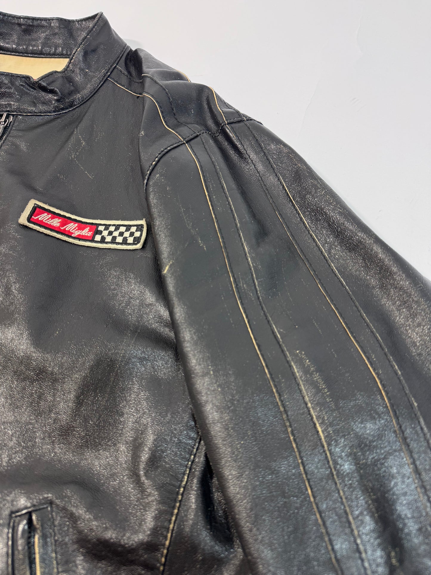 1000 Miglia Vintage Leather Jacket