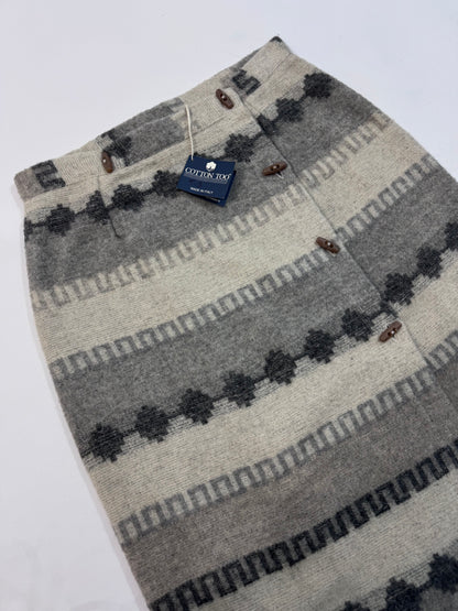 Deadstock Wool Blend Skirt
