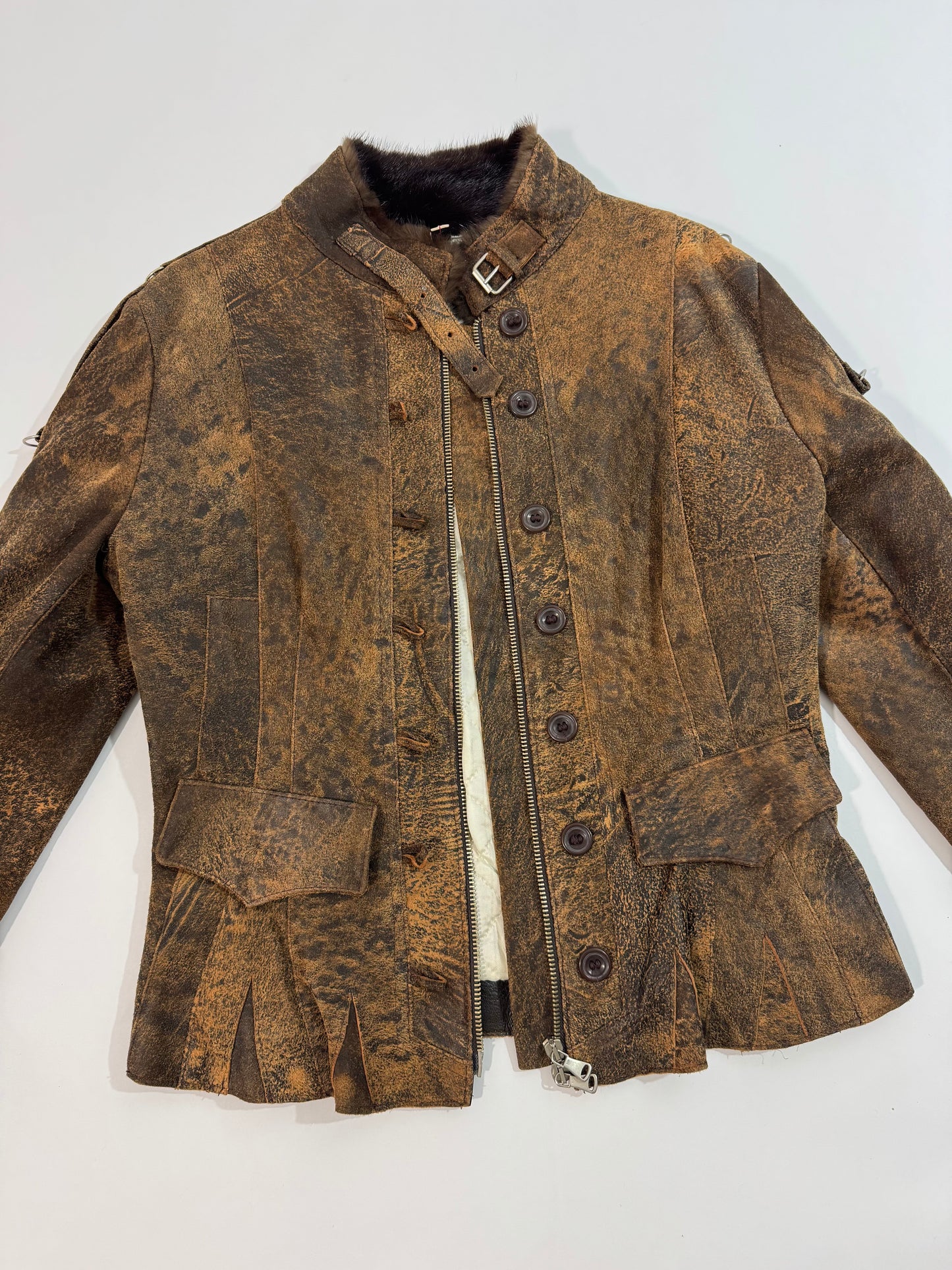 ‘90s Vintage Leather Jacket