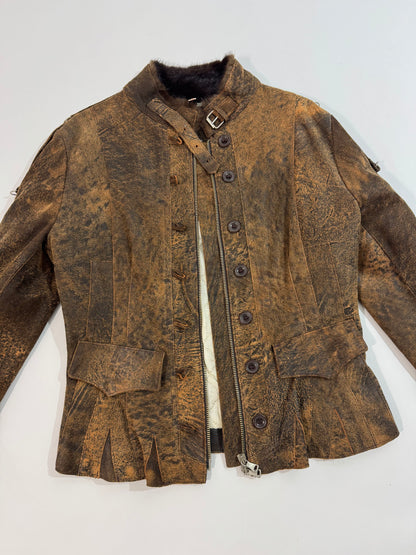 ‘90s Vintage Leather Jacket
