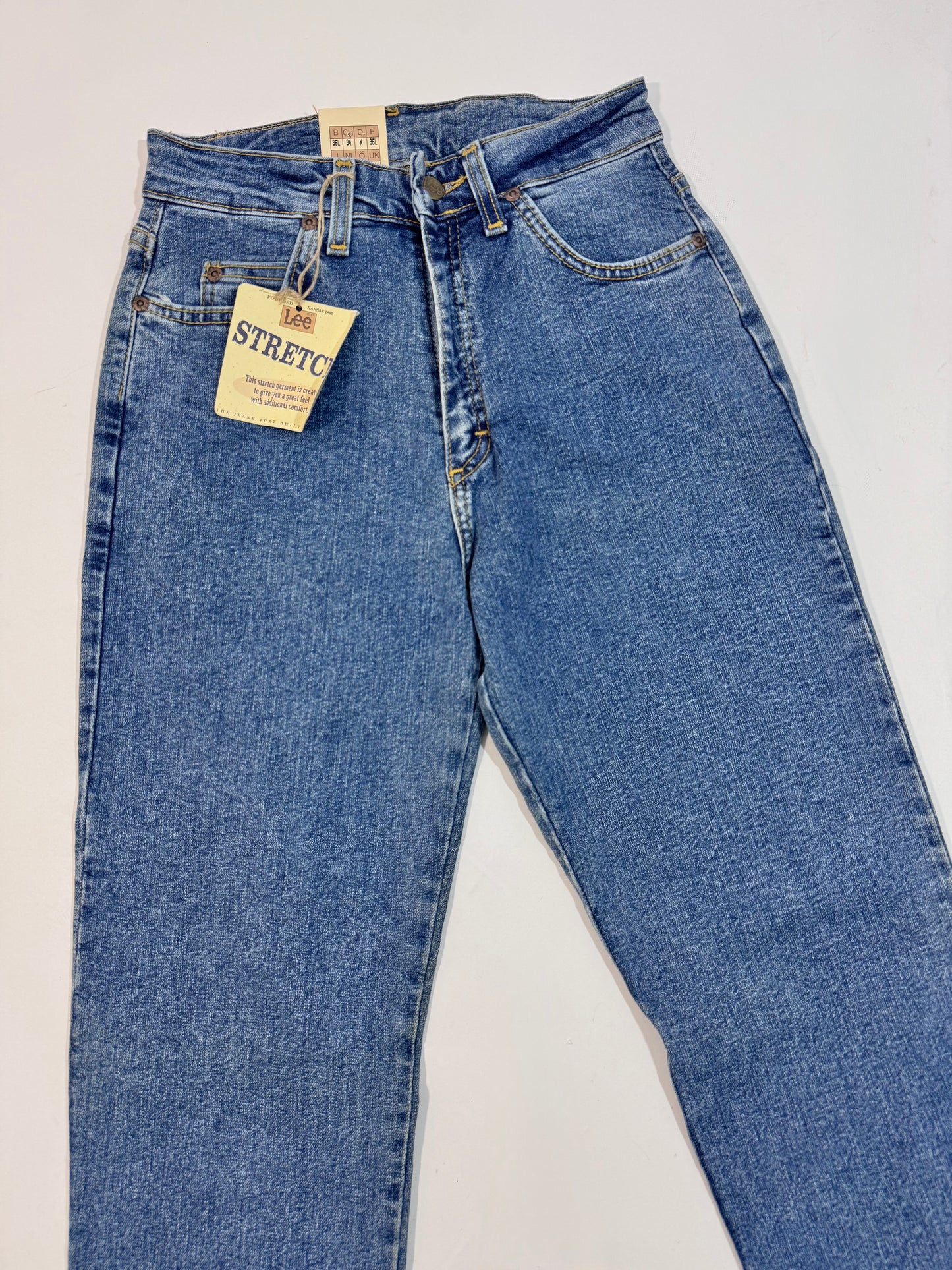 Lee Dallas Deadstock Jeans - Mid Wash - Size 27-31
