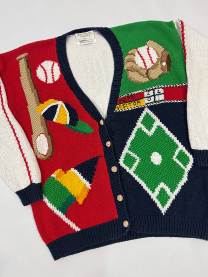 M. Christina '80s Handmade Cardigan