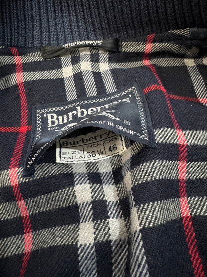 Burberrys '90s Vintage Wool and Alpaca Bomber