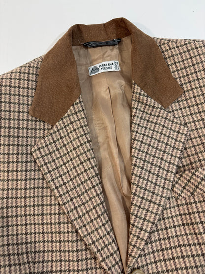 '80s Pure Wool Blush Blazer