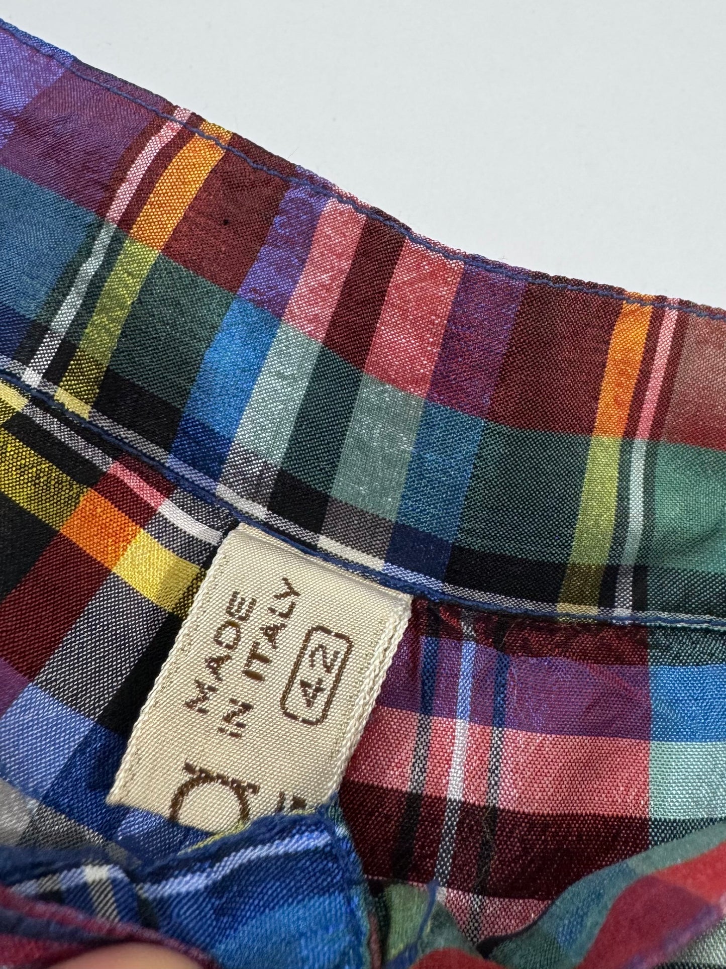 La Perla Mare Vintage Tartan Shorts
