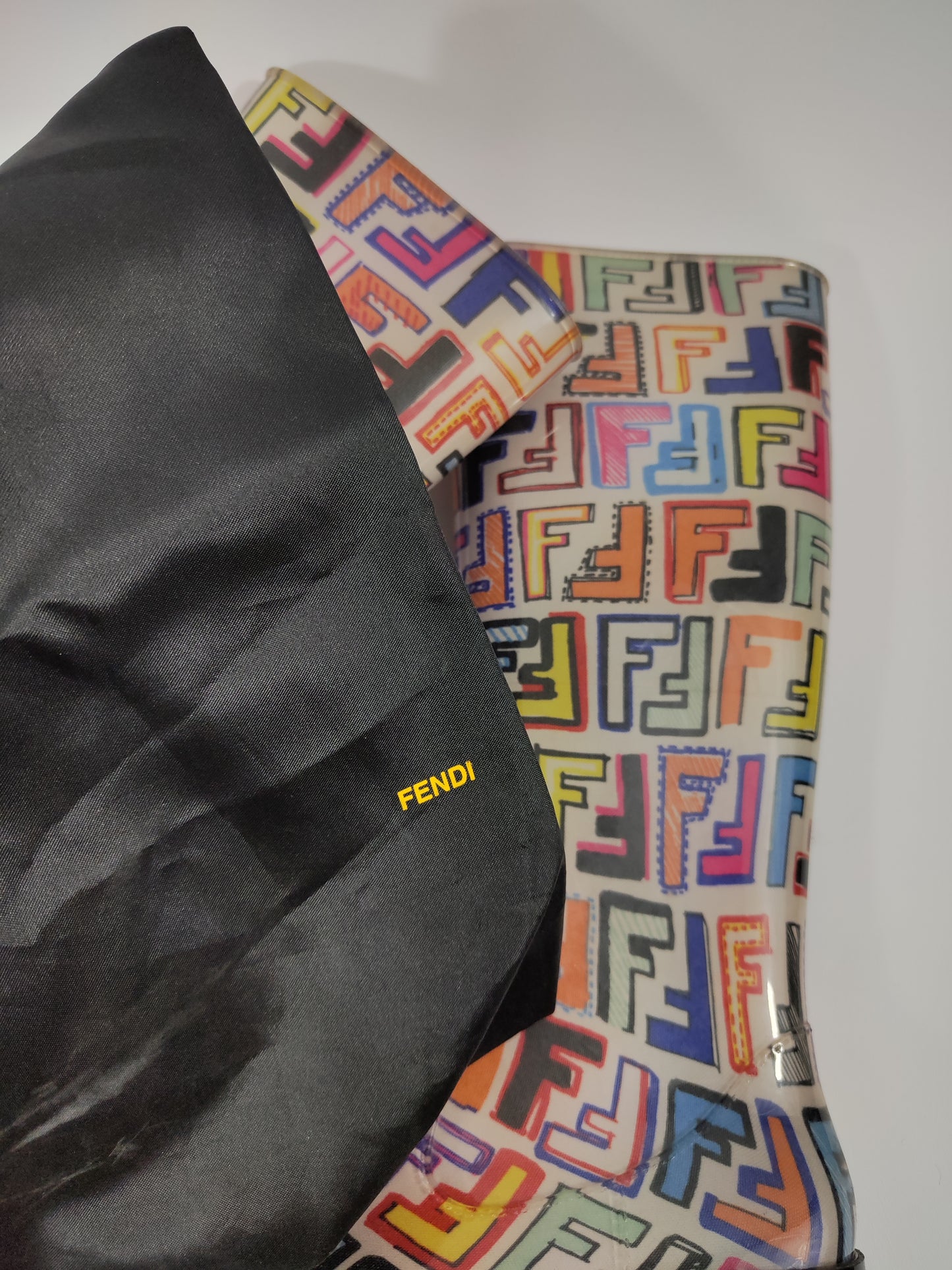 Fendi Monogram Rainboots