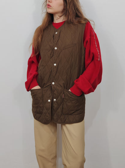 Vintage Quilted Gilet