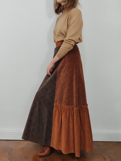 Fiorucci Vintage Velour Skirt