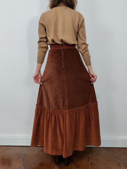 Fiorucci Vintage Velour Skirt